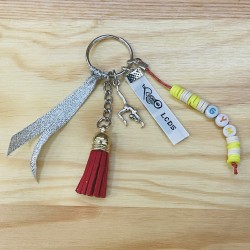 Porte clefs ruban "GYM"