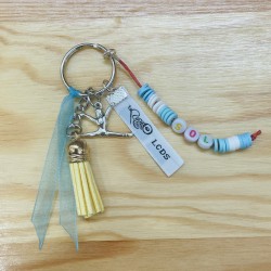 Porte clefs ruban "SOL"